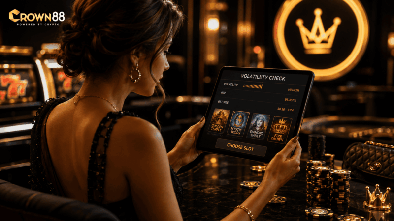 best Crown88 slots Volatility Check